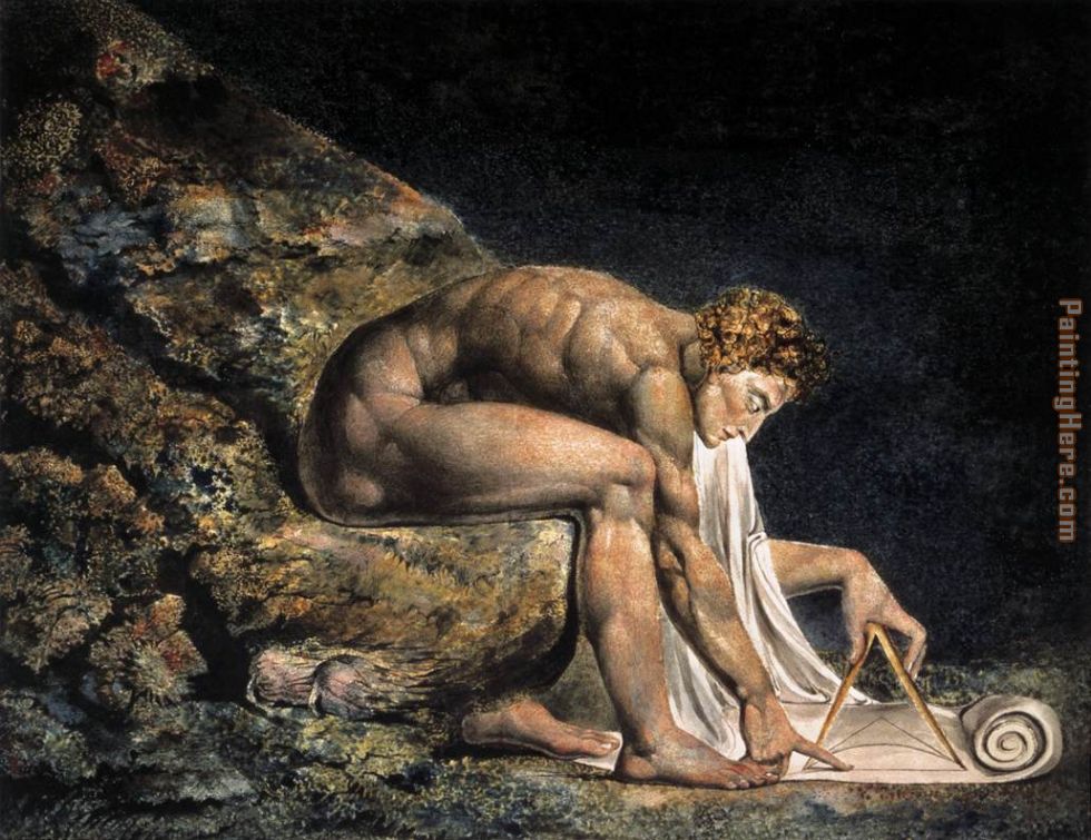 William Blake Isaac Newton